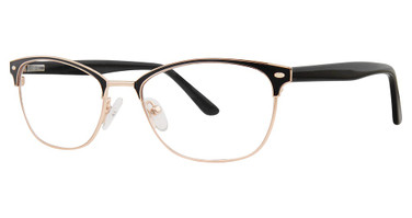 Genevieve Boutique Eyeglasses Uplifting matte black/gold