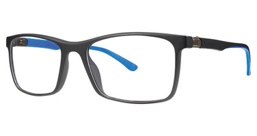 B.M.E.C. Eyeglasses BIG Push black/blue matte