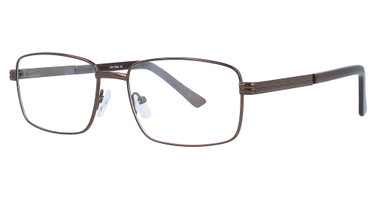 Lido West Eyeworks Eyeglasses CHUB BRN