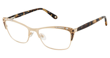 Jimmy Crystal New York Eyeglasses Lagos Gold/GOLD