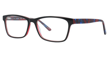 Bloom Optics Eyeglasses BL ALLISON Blk/Red/BLKD