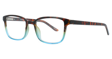 Cargo Eyeglasses C5050 Crystal Blue & Dark Demi Amber/50