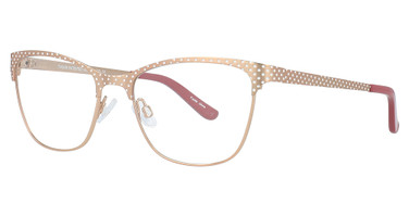 Takumi Eyeglasses TK1105 Satin Rose Gold & White/10