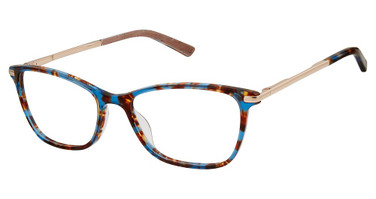 Ted Baker Eyeglasses TFW002 blue tortoise/BLU