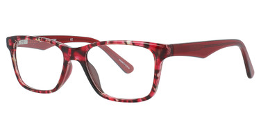 Elements Eyeglasses EL-334 Red Demi/Red/3