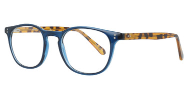 Elements Eyeglasses EL-356 Blue/Amber Demi/1
