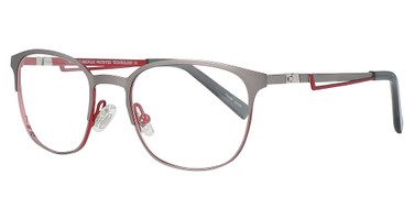 Takumi Eyeglasses TK1099 Matt Steel & Red/20
