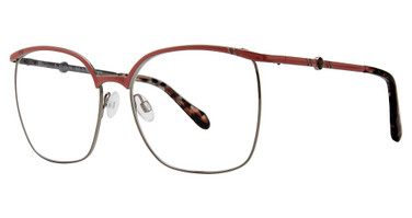 Leon Max Eyeglasses Leon Max 4074 Mauve/Gun/73