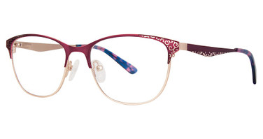 Modern Art Eyeglasses A602 matte fuchsia/gold