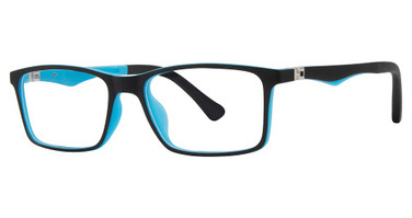 ModZ Kids Eyeglasses Wagon black/blue matte