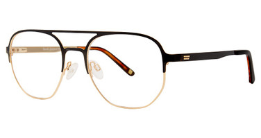 Randy Jackson Eyeglasses Randy Jackson 1100 Black/Gold/235