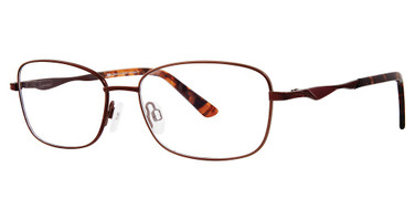 Gloria by Gloria Eyeglasses Gloria By Gloria Vanderbilt 4067 Brown/183