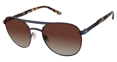 Jimmy Crystal New York Eyeglasses JCS129 Gunmetal/GUNMETAL