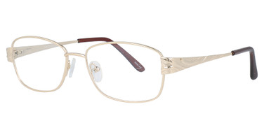 Continental Optical Imports Eyeglasses Exclusive 223 Gold
