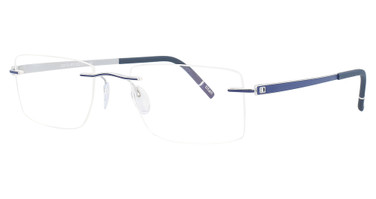 Silhouette Eyeglasses 5529 FG silver/pacific blue/4510