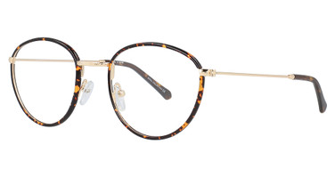 iChill Eyeglasses C7008 Demi Amber & Gold/10