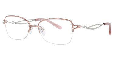 Easyclip Eyeglasses EC508 Shiny Light Brown/10