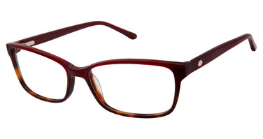 Lulu Guinness Eyeglasses L217 red/tortoise/RED