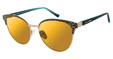 BETSEY JOHNSON Eyeglasses LOVE STAR LEOPARD/LEO