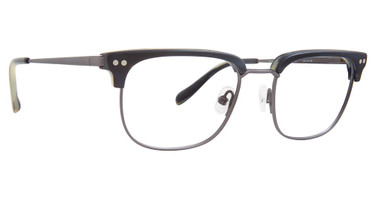 Badgley Mischka Eyeglasses Deville Black Horn/BKHO