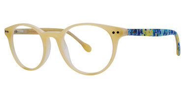 Lilly Pulitzer Eyeglasses Carlton Mini Lemon/LE