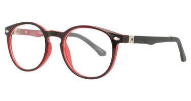 Enhance Eyeglasses 4119 BLACK/RED