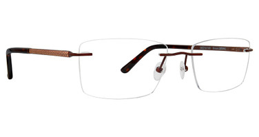 Totally Rimless Eyeglasses Bypass(302) Brown/BRWN