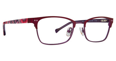 Vera Bradley Eyeglasses VB Sparrow Raspberry Medallion/RSM