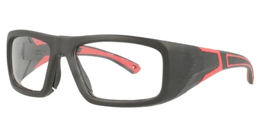 On-Guard Safety Eyeglasses US110S Black/Red