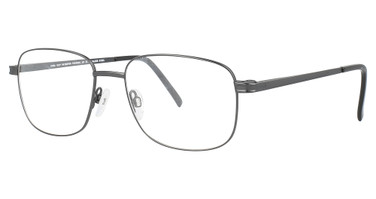 Cool Clip Eyeglasses CC838 Satin Dark Steel Blue/50
