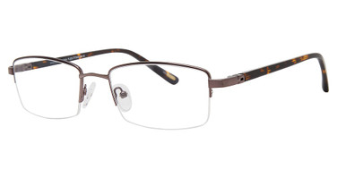 Konishi Eyeglasses KONISHI KF8577 Satin Brown/Tortoise/C1