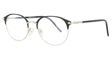 Scott & Zelda Eyeglasses 7435 BLACK/SILVER