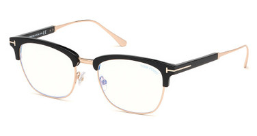 Tom Ford Eyeglasses FT5590-F-B shiny black/001