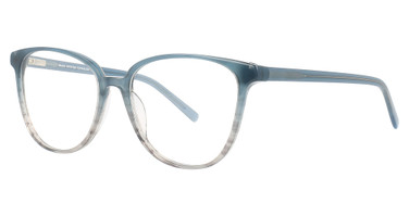 Takumi Eyeglasses TK1120 Blue & Marbled Grey/Blue/50