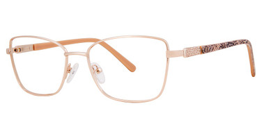 Genevieve Paris Design Eyeglasses Eternity gold