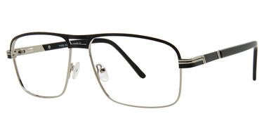 Times Square Eyeglasses Duke Black/Silver