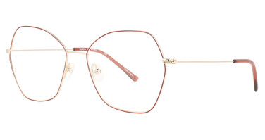 Cinzia Eyeglasses CIN-5106 Chili/Gold/2