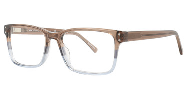 Adin Thomas Eyeglasses AT-446 Bark/Aqua Mist/1