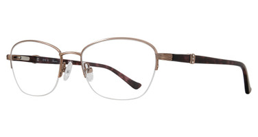 Buxton Eyeglasses BX307 MATTE ROSE GOLD/ROSE