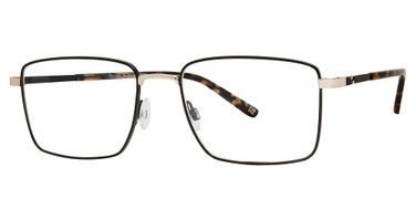 Randy Jackson Eyeglasses Randy Jackson 1106 Black/Gold/235