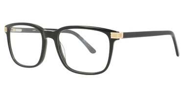 DICAPRIO Eyeglasses DC184 BLACK/GOLD