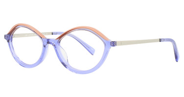 Helium Eyeglasses 4392 Crystal Plum/Nude