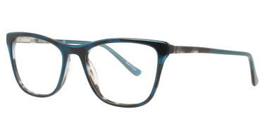 Cinzia Eyeglasses CIN-5109 Teal Tortoise/2