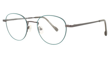 Scott Harris Eyeglasses Scott Harris 692 Teal/Graphite/1
