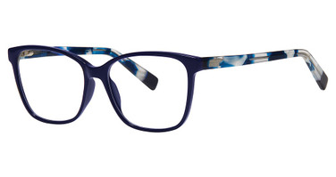 Genevieve Paris Design Eyeglasses Realize navy/blue marble