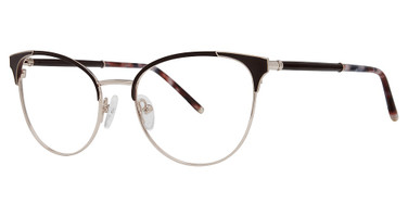 Modern Art Eyeglasses A611 burgundy tortoise