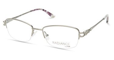 Viva Eyeglasses VV8009 shiny light nickeltin/010