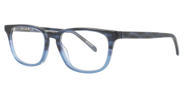 Alan J Eyeglasses AJ-144 Navy Denim/2