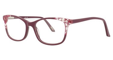 New Millennium Eyewear Eyeglasses ALFA PLUM