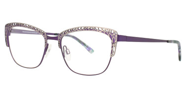 Takumi Eyeglasses TK1130 Matt Violet & Grey/Matt Violet/80